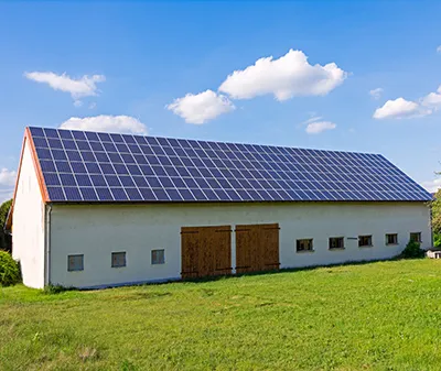 Fotowoltaika Rudnik nad Sanem na dachu budynku