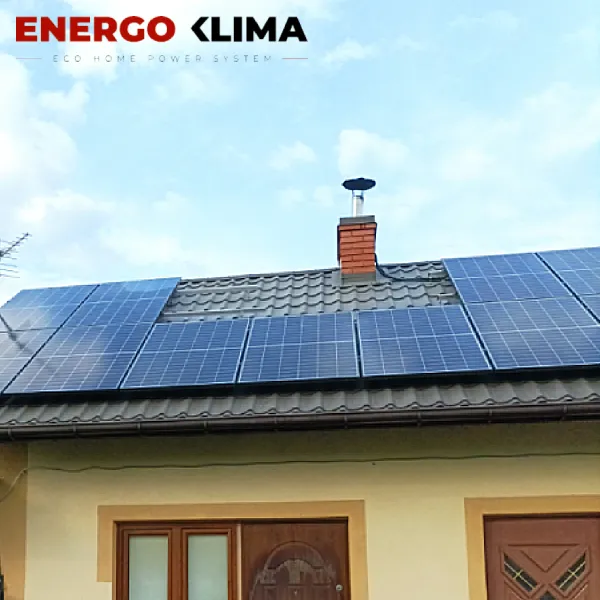 Fotowoltaika Wola Rzeczycka na dachu budynku